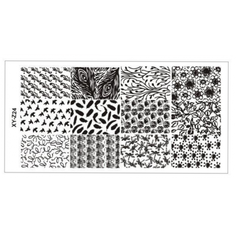 Пластина для стемпінгу XY-Z24