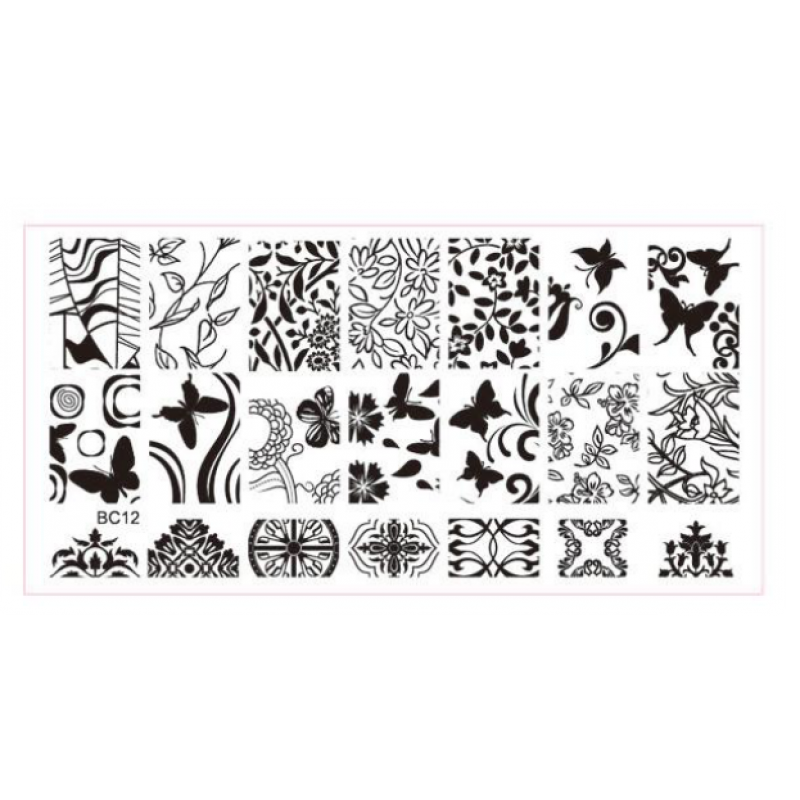 Пластина для стемпінгу ВС-12