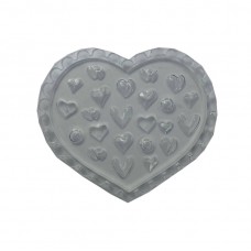 Силіконовий молд для манікюру "Серця"
