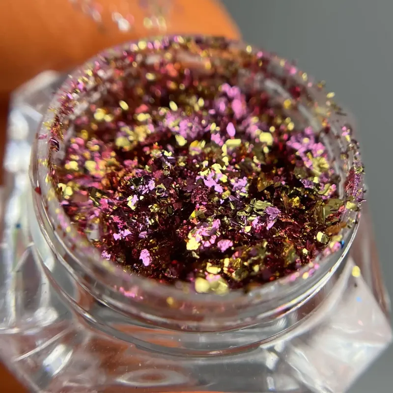 Втірка для манікюру рожево-золота А18