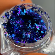 Темно-синя втірка для манікюру, колір 008-2