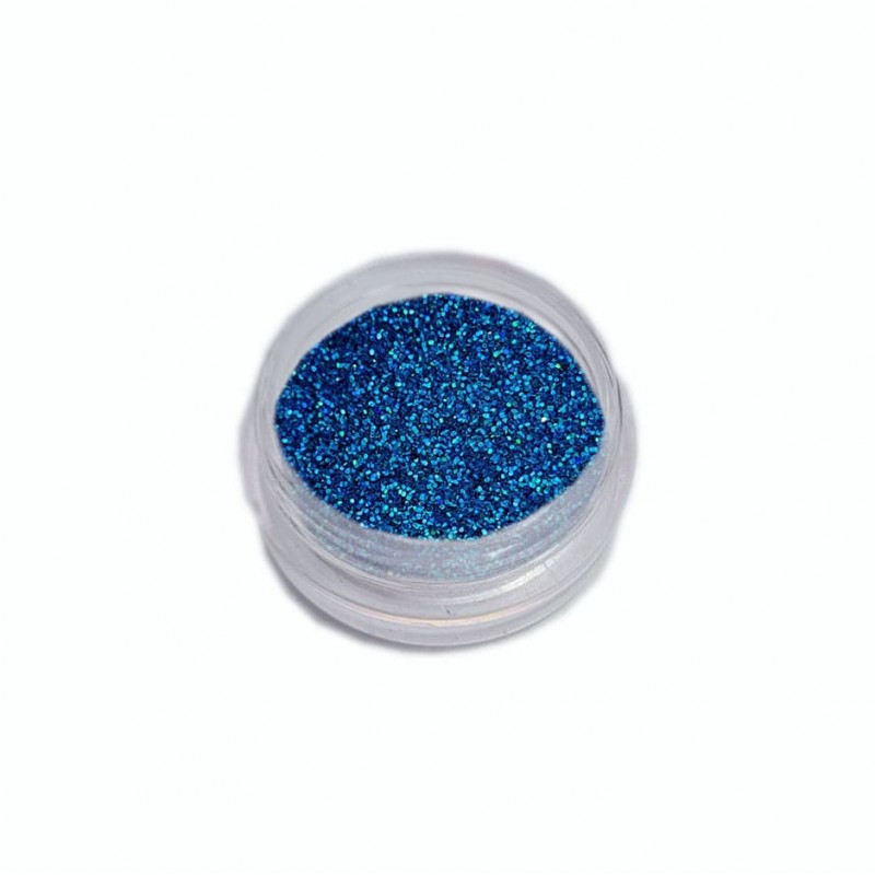 "Сухий блиск", Сині блискітки для нігітв
