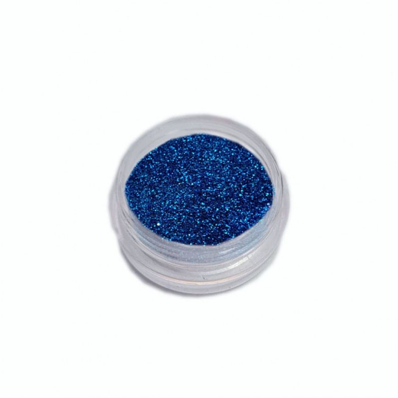 "Сухий блиск", Сині блискітки для манікюру