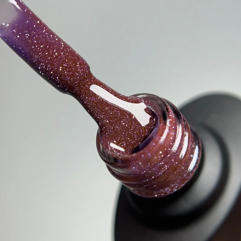 Світловідбивний гель-лак для манікюру бузковий, IZZY Reflect 09, 10мл