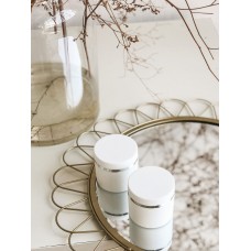 Пуста пластикова банка для декору з кришечкою на різьбі, 3мл