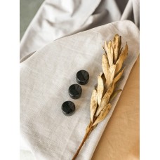 Чорна банка для гелю, 5мл із захисним пластиковим вкладишем