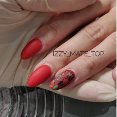 Матовий топ IZZY Matte Top для манікюру з липким шаром, 10мл