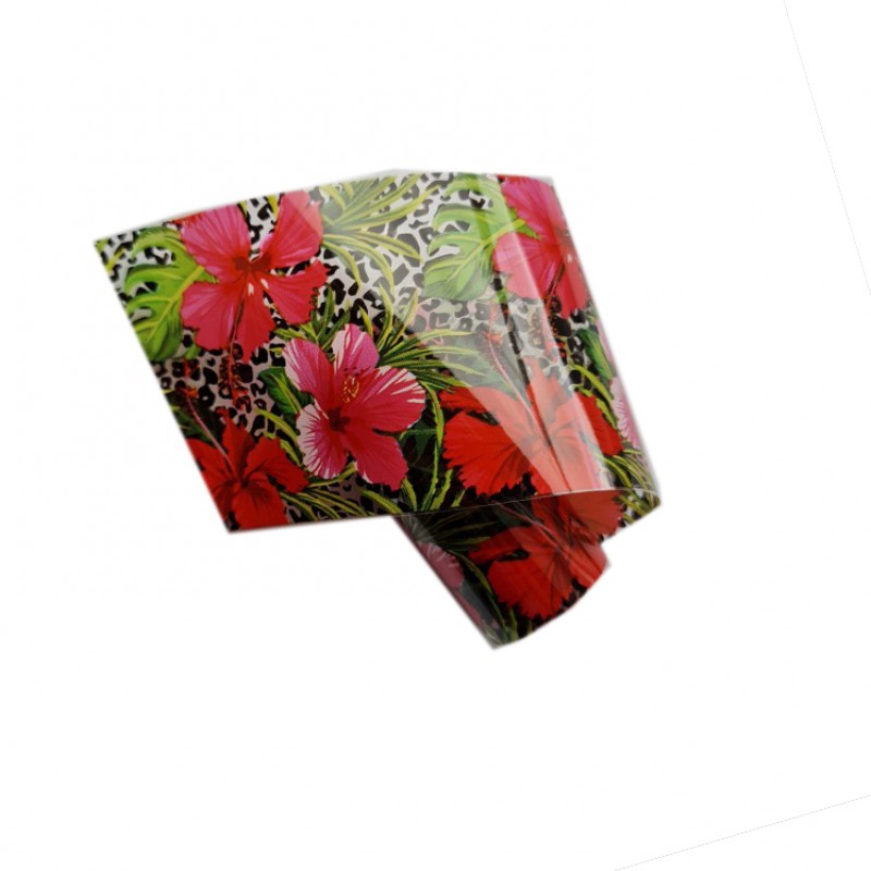 Відривна фольга для манікюру Квіти №43