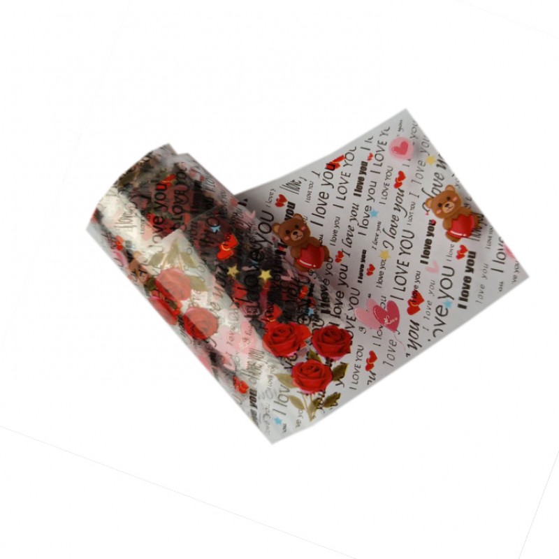 Відривна фольга для манікюру Д. Закоханих №7