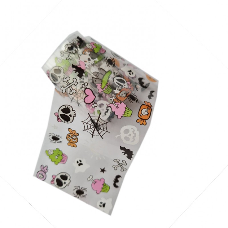 Відривна фольга для манікюру Хелловін №6