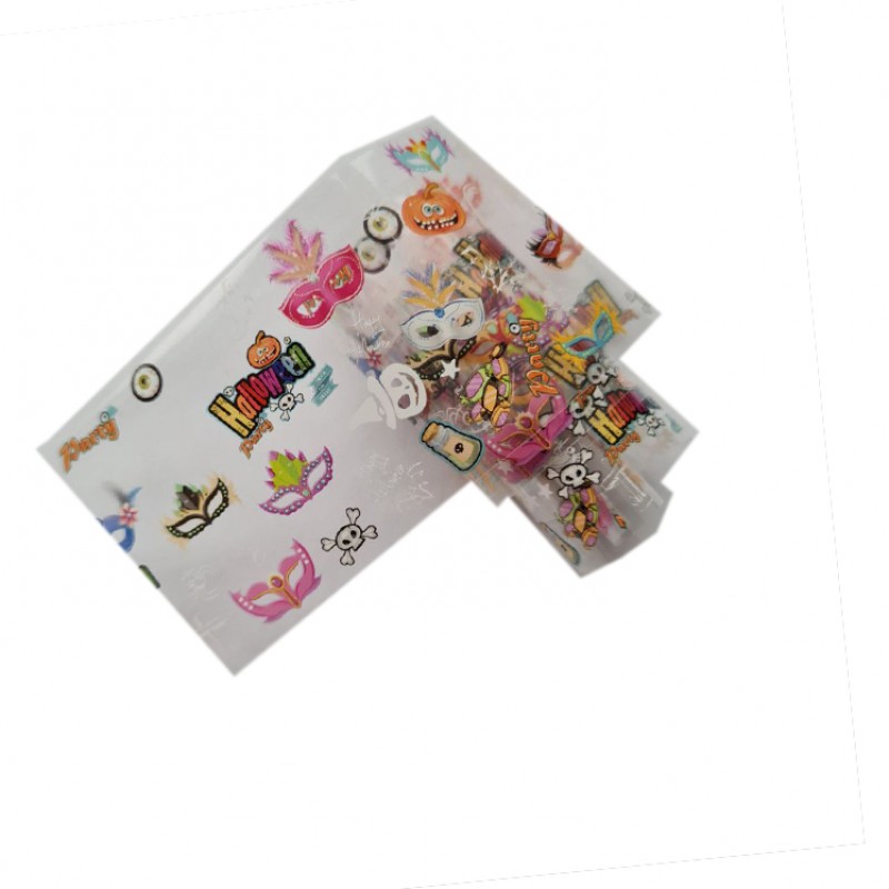 Відривна фольга для манікюру Хелловін №8